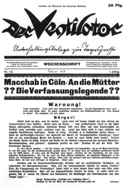 Titelblatt_von_Der_Ventilator,_Köln_1919 (1)